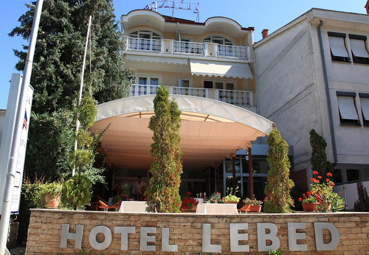 Hotel Lebed Ohrid Exterior photo